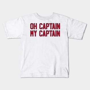 oh captain, my captain Kids T-Shirt